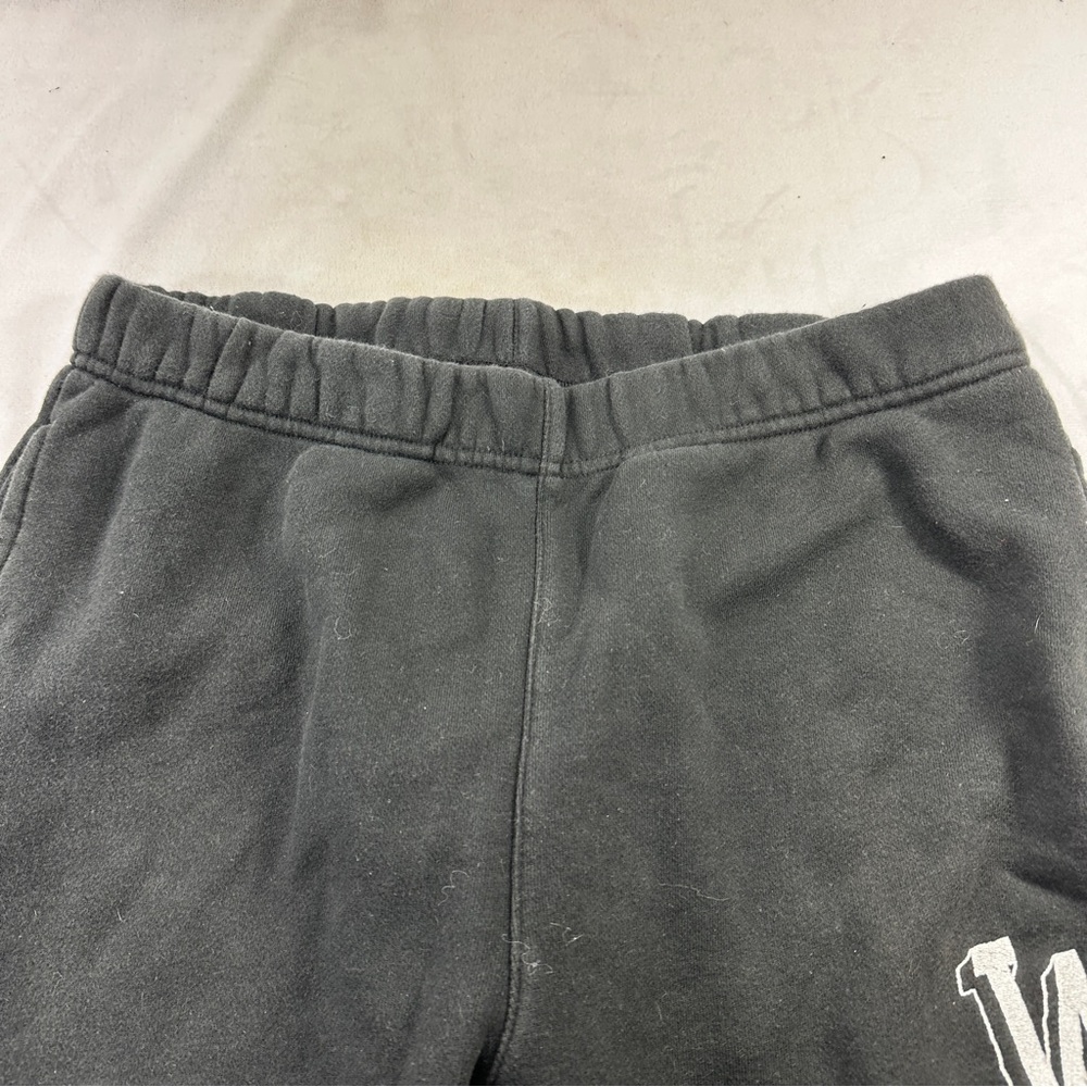 Darc Sport Black Joggers Unisex Embroidered Stretch Small Casual Knit Wolf Gym - Picture 7 of 12